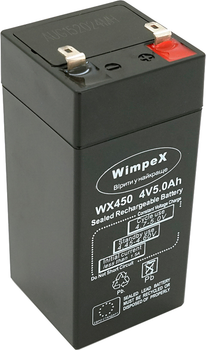 Аккумуляторная батарея WimpeX WX450 AGM 4V 5Ah (YT39023)