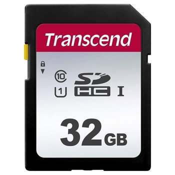 Карта пам'яті Transcend 32GB SDHC UHS-I Class 10 300S (TS32GSDC300S)