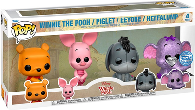 Набір фігурок Funko Pop! Disney Winnie the Pooh Exclusive 4 шт (889698668439)