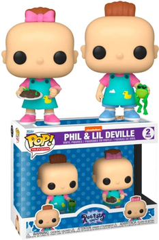 Zestaw figurek Funko Pop! Television Rugrats Phil and Lil Deville Exclusive 10 cm 2 szt (889698602402)