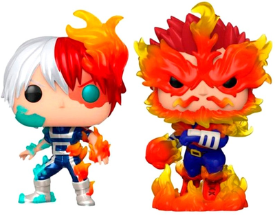 Набір фігурок Funko Pop! Animation My Hero Academia Shoto Todoroki and Endeavor Exclusive 10 см 2 шт (889698649933)