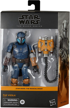 Фігурка з аксесуарами Hasbro Star Wars Black Series Mandalorian Paz Vizsla 15 см (5010996204004)