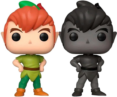 Zestaw figurek Funko Pop! Disney Classic Peter Pan and Peter Pans Shadow Exclusive 9 cm 2 szt (889698623407)