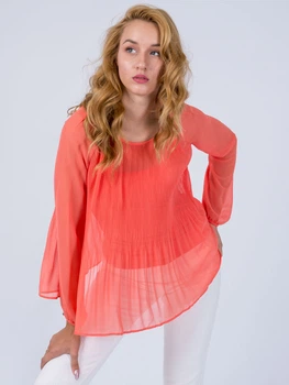 Легка блуза Only 116151011 XL (82835XL) Кораловий