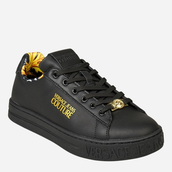 Sneakersy damskie skórzane VERSACE JEANS CUTURE VJC74VA3SKLZP236899 36 Czarne (8052019329599)