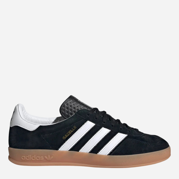 Жіночі кеди низькі adidas Originals Gazelle Indoor H06259 38 Чорні (4066746178287)