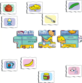 Puzzle Larsen Maxi Learning English Kitchen (7023852108970)