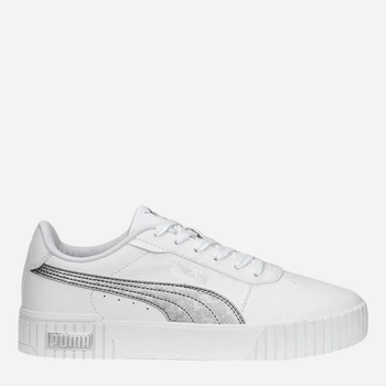 Жіночі кеди низькі Puma Carina 2.0 Space Metallics 389387-02 38 Білі (4065452685140)