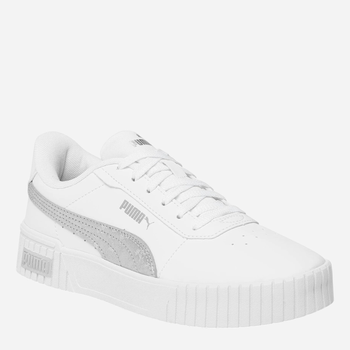 Жіночі кеди низькі Puma Carina 2.0 Space Metallics 389387-02 40.5 Білі (4065452685225)