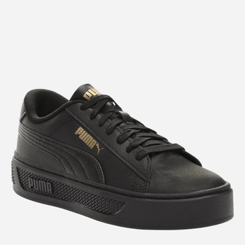 Sneakersy damskie na platformie Puma Smash Platform v3 390758-07 37.5 (4.5UK) Czarne (4099683385999)