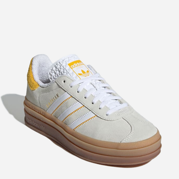 Sneakersy damskie na platformie adidas Originals Gazelle Bold W IH9929 40 (6.5UK) Szare (4067889711522)