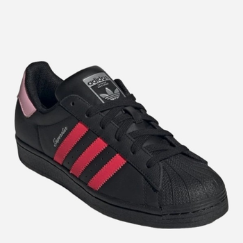 Жіночі кеди низькі adidas Originals Superstar W IE2999 39.5 (6UK) Чорний/Червоний (4066765901637)