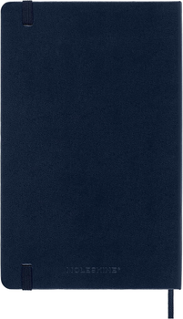 Notatnik Moleskine Classic 13 x 21 cm 240 stron bez linii Sapphire (8051272893687)