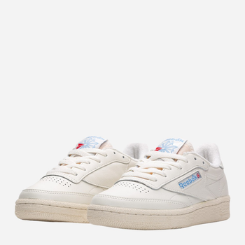 Sneakersy damskie skórzane Reebok Club C 85 Vintage W 100007798 38.5 Kremowe (4065418131544)