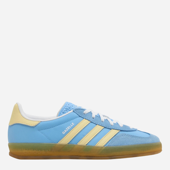 Sneakersy damskie do kostki adidas Gazelle Indoor IE2960 39.5 (6UK) 24.5 cm Niebieskie (4066765070074)