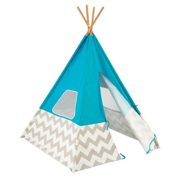 Wigwam namiot dla dzieci KidKraft Tipi 122 x 122 x 163 cm Niebieki (0706943002230)