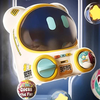 Игровой автомат с игрушками для детей, Интерактивный робот космонавт с игрушками внутри