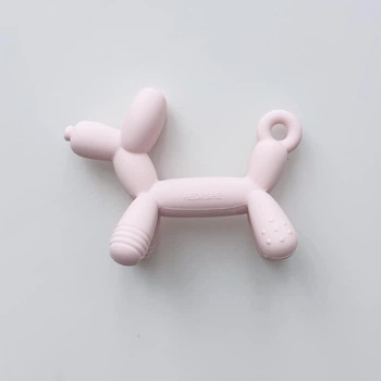 Силиконовый прорезыватель HEORSHE Puppy Pink