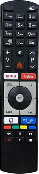 Пульт дистанційного керування для Vestel Finlux Telefunken Edenwood 4K Smart Television RC4318P RC4390 RC4390P RC4391P
