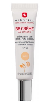Erborian BB Cream тональный крем для идеальной кожи SPF 20 ВВ-крем с женьшенем оттенок Nude 15 мл