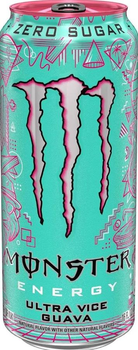 Энергетик Monster Energy Ultra Vice Guava Sugar Free Energy Drink 473 мл