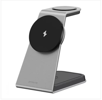 Беспроводное ЗУ Proove Omni Power 3 in 1 Grey