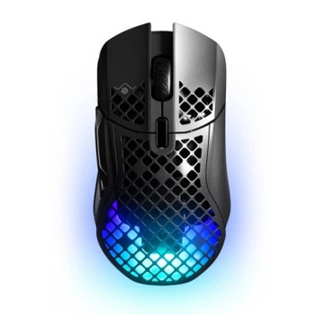 Мишка SteelSeries Aerox 5 Wireless RGB, 18000dpi., 9кн., чорна