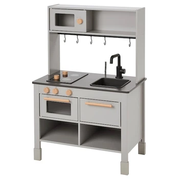 Детская игрушечная кухня IKEA SILLTRUT серый 205.444.92