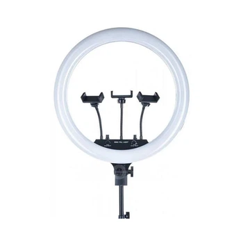 Студийный свет Кольцевая светодиодная Led Лампа (MJ56) 56 см (6 colors) с зажимами для телефона