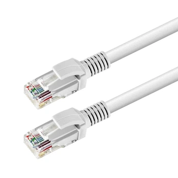 Сетевой кабель для интернета LAN RJ45 CAT6 15м Белый (JDT-0845660)