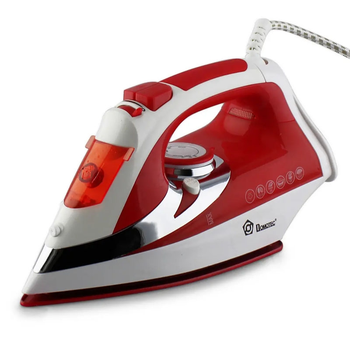 Праска Domotec MS-2201 red керамічна підошва 2800W