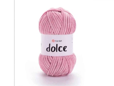 Пряжа YarnArt Dolce пудровий 100% мікрополіестр 120м 100г 5шт/уп 769