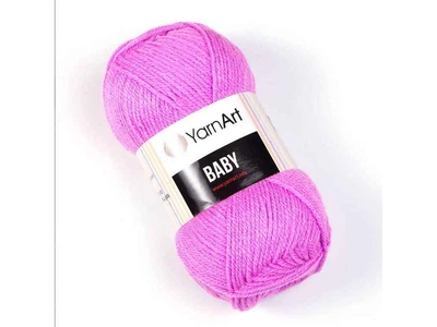 Пряжа YarnArt Baby рожево-бузковий 100% акрил 150м 50г 5шт/уп 635