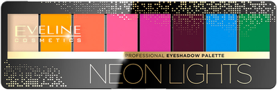 Paleta cieni do powiek Eveline Professional Palette 06-Neon Lights 8 g (5903416028390)