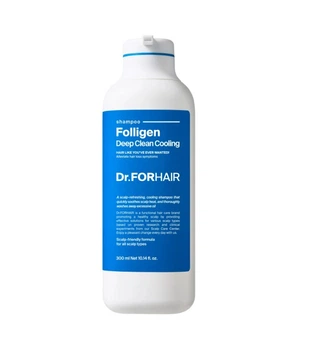 Глибокоочищаючий шампунь з ефектом охолодження Dr.Forhair Folligen Deep Clean Cooling Shampoo, 300 мл