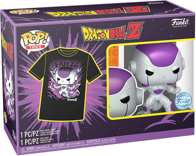 Zestaw prezentowy Funko Pop! & Tee Dragon Ball Frieza Exclusive Figurka 9 cm + Koszulka Rozmiar S (889698636490)