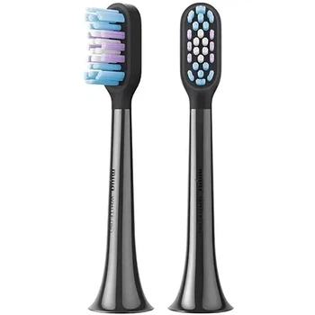 Насадки для зубной щётки Mijia Sonic Electric Toothbrush T301 T302 T501 Heads 2 Pack Standart MBS307 BHR6828CN Black