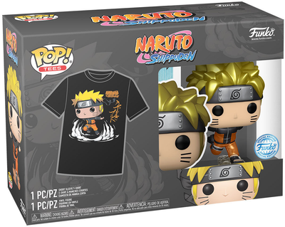 Zestaw prezentowy Funko Pop! & Tee Naruto Shippuden Exclusive Figurka 9 cm + Koszulka Rozmiar S (889698647519)