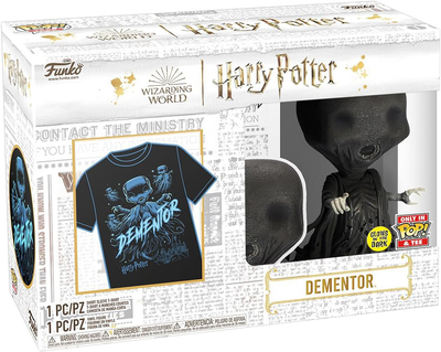 Zestaw prezentowy Funko Pop! & Tee Harry Potter Dementor Figurka + Koszulka Rozmiar S (889698731287)