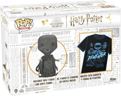 Zestaw prezentowy Funko Pop! & Tee Harry Potter Dementor Figurka + Koszulka Rozmiar S (889698731287)