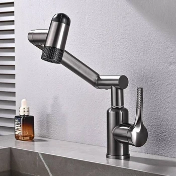 Смеситель для кухни Epelli Robotic Aqua Costa Grafit, латунь