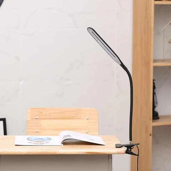 Настільна LED-лампа з гнучкою ніжкою та кріпленням прищіпкою Beluck BL-01