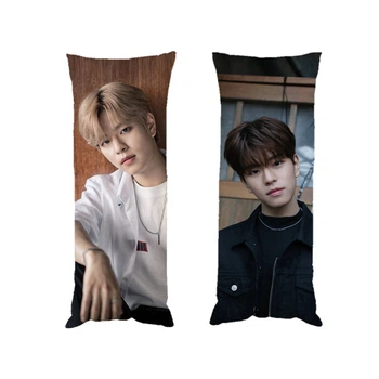 Дакимакура Ким Сынмин Стрэй кидс Stray Kids подушка обнимашка двухсторонняя 40х100 см (dk0303)