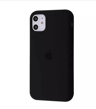 Чехол Premium Silicone Case Full для iPhone 11 black