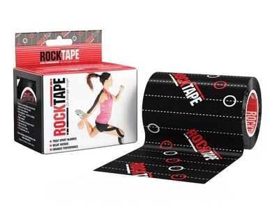 Широкий кинезио тейп RockTape Mіni Big Daddy CША 10 cм