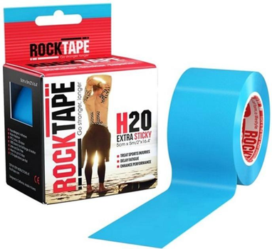 Кинезио тейп RockTape H2O Водостойкий CША 5см х 5м бежевый