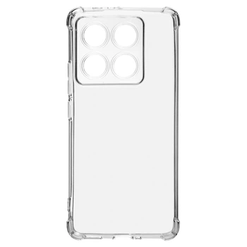 Прозрачный чехол для Xiaomi 14T Pro с защитой камеры и усиленными бортами, тонкий, силиконовый, бесцветный, ударостойкий, противоударный бампер c закрытой камерой, ArmorStandart (ARM79334)