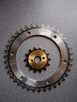 Зірка передня та задня Geon x-road, Loncin,Shineray 250 (Набір) 14-38 520 крок