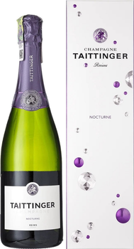 Шампанське Taittinger Тетенже Ноктюрн Сек біле сухе 0.75 л 12.5% у подарунковій упаковці (3016570000668)