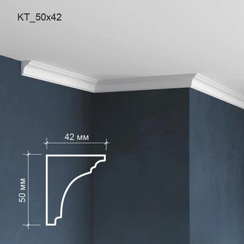 Карниз MATISS КТ_50x42 гипсовый декор для интерьера